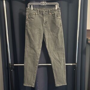 American Eagle Outfitters Men's Charcoal Slim Jeans